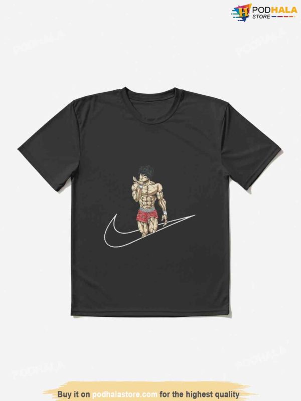 Baki Hanma The Grappler For Otaku Gym And Fitness Nike T-Shirt