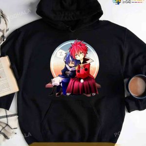 Benimaru X Souei Sitting Together Tensei Shitara Slime Unisex T shirt 2