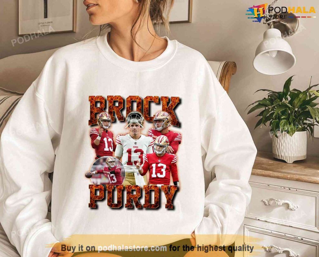 Brock Purdy Mr. Irrelevant Vintage Style Tee San Francisco Retro 49ers  Niners Classic Shirt The City