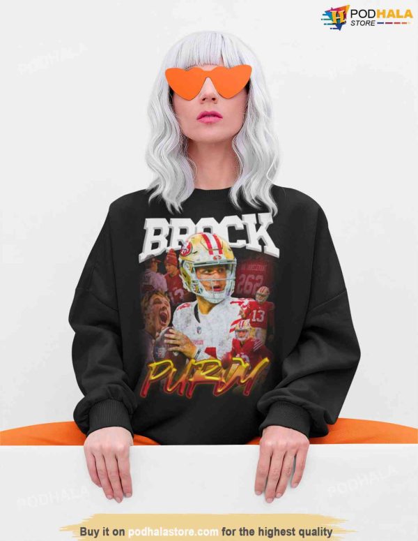 Brock Purdy 13 T-Shirt, San Francisco Football Apparel For Fans