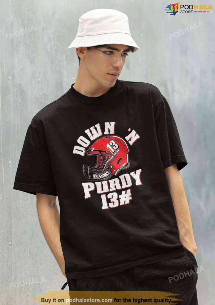 Brock Purdy Shirt Grunge Style San Francisco 49ers Gift - Personalized  Gifts: Family, Sports, Occasions, Trending