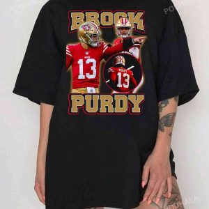 Brock Purdy Retro Brock Purdy Essential T-Shirt | Redbubble