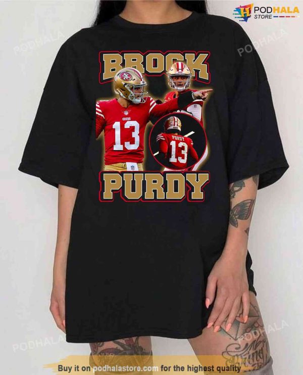 Brock Purdy Shirt, Vintage Brock Purdy Style T-Shirt, Purd 49ers Gifts