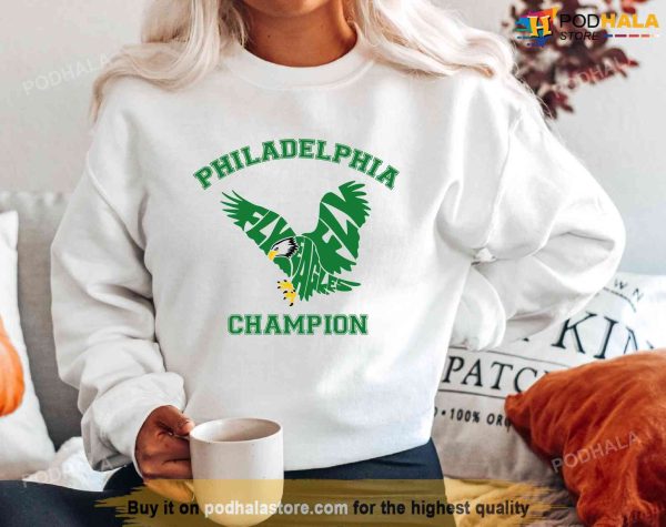 Champion Philadelphia Football Unisex Sweatshirt, Eagles Gifts