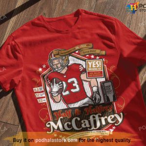 Christian Mccaffrey 49ers Fake Craft Beer Label T-shirt -   Israel