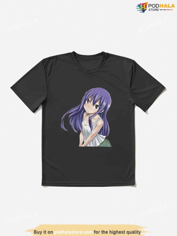 Cute Anime Girl Shadbase Shirt