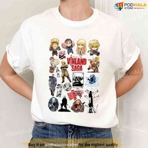 Cute Vinland Saga Logo Characters Unisex Sweatshirt 3