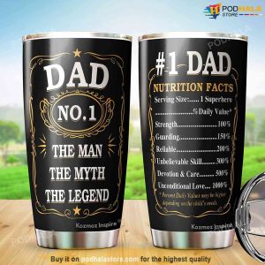 Dad 60th Birthday Tumbler, Gifts for Dad from Daughter Son Wife