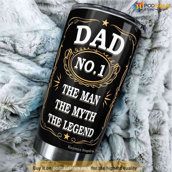 Dad 60th Birthday Tumbler, Gifts for Dad from Daughter Son Wife