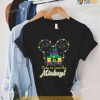 Disney Castle Mardi Gras Shirt, Mickey Minnie Mardi Gras Party Tee
