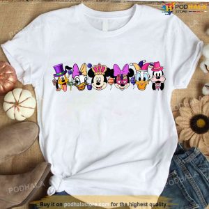 Disney Character Mardi Gras Shirt, Saints New Orleans Shirt