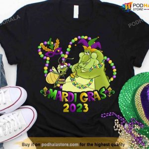 Disney Louis And Ray Mardi Gras Carnival Party Sweatshirt, Princess And The Frog Shirt