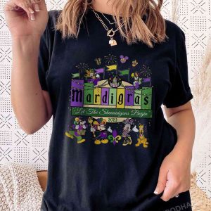 Disney Mardi Gras 2023 Sweatshirt Let The Shenanigans Begin Tshirt