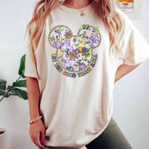 Disney Mardi Gras Shirt, Let The Good Times Roll T-Shirt