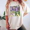 Disney Mardi Gras Shirt, Mickey and Friends Group Shot Panels Tee