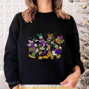 Disney Mardi Gras Sweatshirt, Disney Mickey Mouse St New Orleans Shirt