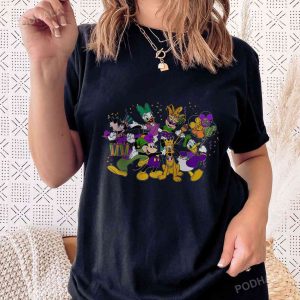 Disney Mardi Gras Sweatshirt Disney Mickey Mouse St New Orleans Tshirt