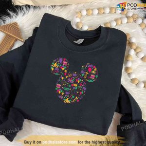 Disney Mickey Mouse Mardi Gras Carnival Holiday T-Shirt