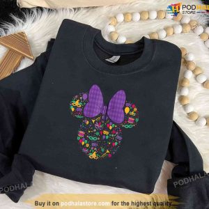 Disney Minnie Mouse Mardi Gras Carnival Party Shirt, Fat Tuesday Shirt