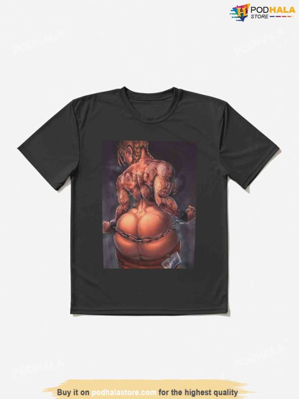 Funny Hot Sexy Girl Gym Fitness Shadbase T-Shirt