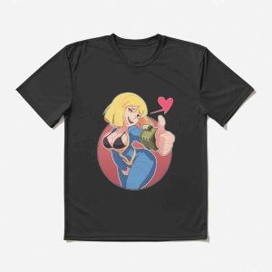 Funny Hot Sexy Girl Shadbase Shot Heart T shirt