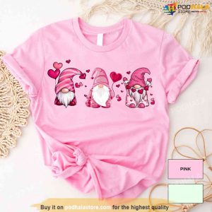 Gnome Valentines Day Shirt Gnome Heart Tshirt