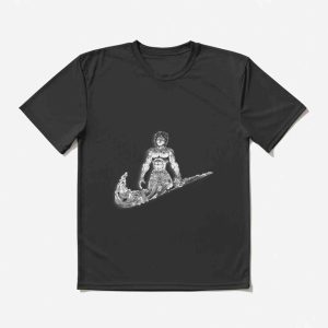 Hanma Baki Brutalism Yujiro Hanma Manga Nike Tshirt