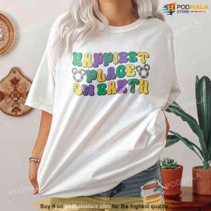 Happiest Place On Earth Shirt, Mickey Mouse Disney Mardi Gras Shirt