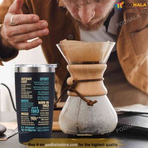 Happy 60 Years Old Birthday Gifts For Men Dad 60th Birthday Tumbler 3