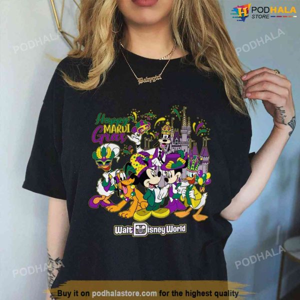 Happy Mardi Gras 2023 Shirt, Magic Kingdom Disney Gras T-Shirt