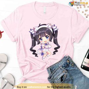 Hestia Chibi Danmachi Cute Unisex Sweatshirt 2