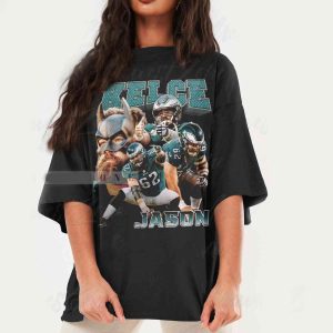 Jason Kelce Shirt Vintage 90s Super Bowl Philadelphia Eagles Shirt