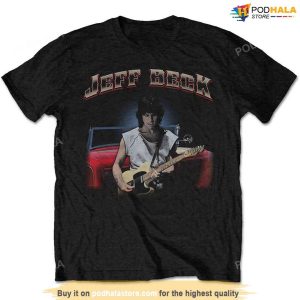 Jeff Beck Adult T-Shirt - Hot Rod - Official Licensed Design