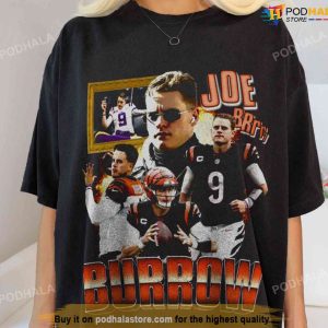 Vintage Joe Burrow Shirt, Joe Burrow Shirt, Joe Burrow Sweatshirt, Joe  Burrow Football Shirt - Cherrycatshop