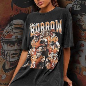 Vintage Joe Burrow Shirt, Joe Burrow Shirt, Joe Burrow Sweatshirt, Joe  Burrow Football Shirt - Cherrycatshop