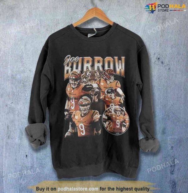 Joe Burrow Bengals 90s Vintage Shirt, Joe Shiesty Cincinnati Shirt