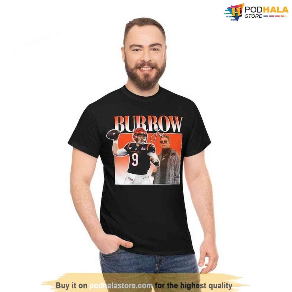 Joe Burrow Jeaux Burreaux Cajun Cincinnati Bengals Hope T-shirt