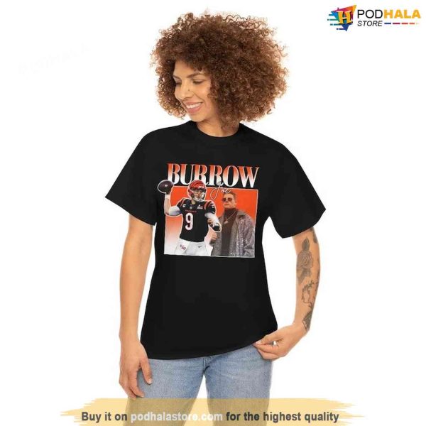 JOE BURROW – Cincinnati Bengals 90s Vintage Bootleg T-Shirt