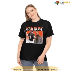 Joe Burrow Cincinnati Bengals 90s Vintage Bootleg Tshirt