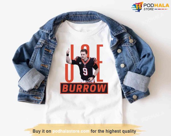 Joe Burrow Shirt, NFL Football American Football Cincinnati Bengals Tee