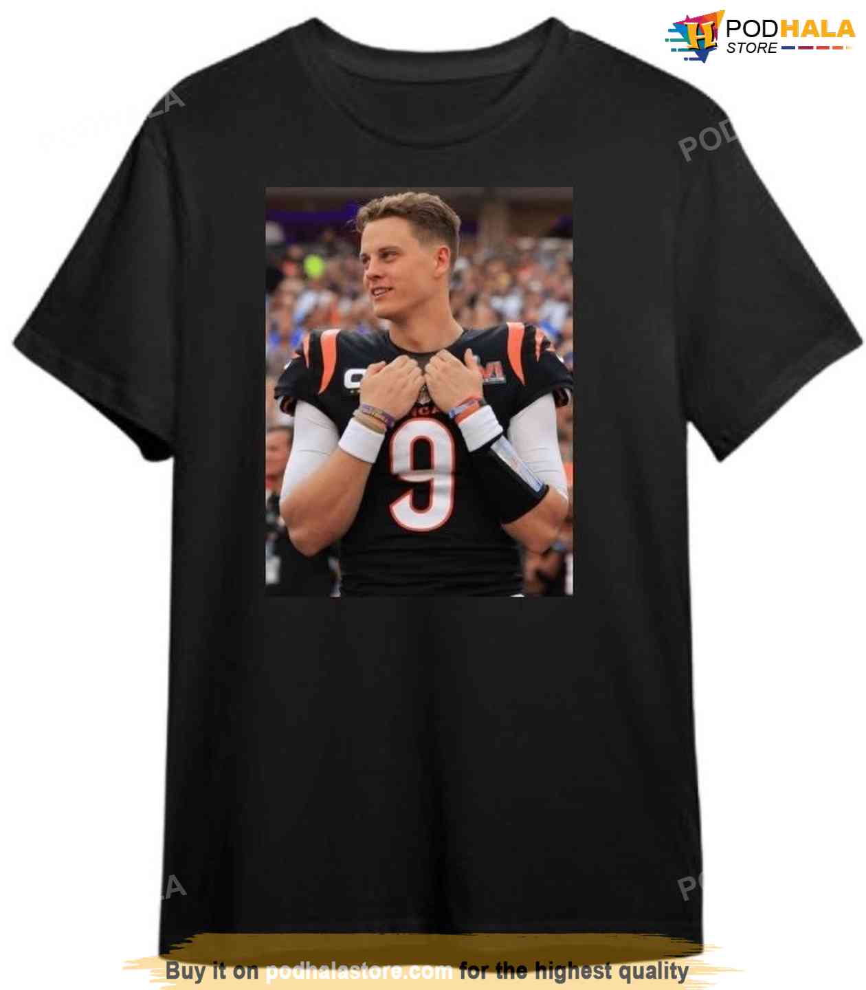 Joe Burrow SuperBowl 56 Cincinnati Bengals Graphic T-Shirt - Bring Your  Ideas, Thoughts And Imaginations Into Reality Today