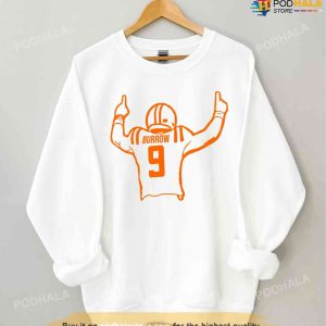 Joe Burrow Sweathirt, Cincinnati Bengals Sweatshirt, BURR-OH