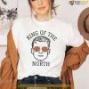 King of the North Joe Burrow Shirt, NFL Cincinnati Football Tee
