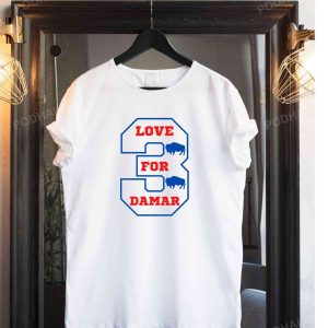 Praying for Damar Hamlin 3 Shirt - Bugaloo Boutique