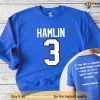 Love For 3 Damar Hamlin Shirt, Gift For Damar Hamlin Fans
