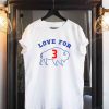 Love For 3 Shirt, Buffalo Bills Show Some Love Damar Hamlin Shirt