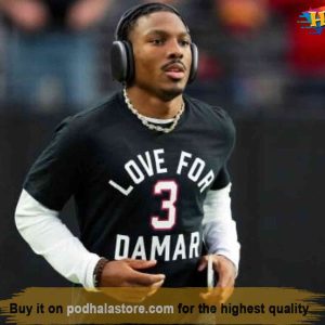 Love For Damar 3 Hamlin Football T shirt