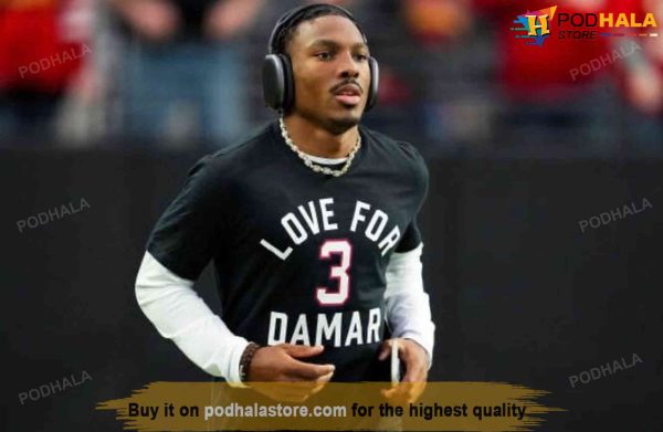 Love For Damar 3 Hamlin Football Shirt