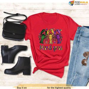 Mardi Gras Shirt Women Mardi Gras Carnival Lover Tshirt Crawfish Tee
