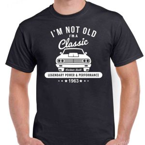 Mens 60th Birthday Gifts For Dad, Im Not Old Im A Classic T-Shirt